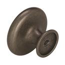 Amerock Weathered Nickel Inspirations 1-5/16 in (33 mm) Diameter Weathered Nickel Cabinet Knob 