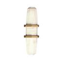 Amerock Marble White/Golden Champagne 2-1/2 in. Knob 