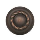 Amerock Oil Rubbed Bronze Inspirations 1-1/4 in (32 mm) Diameter Oil-Rubbed Bronze Cabinet Knob 