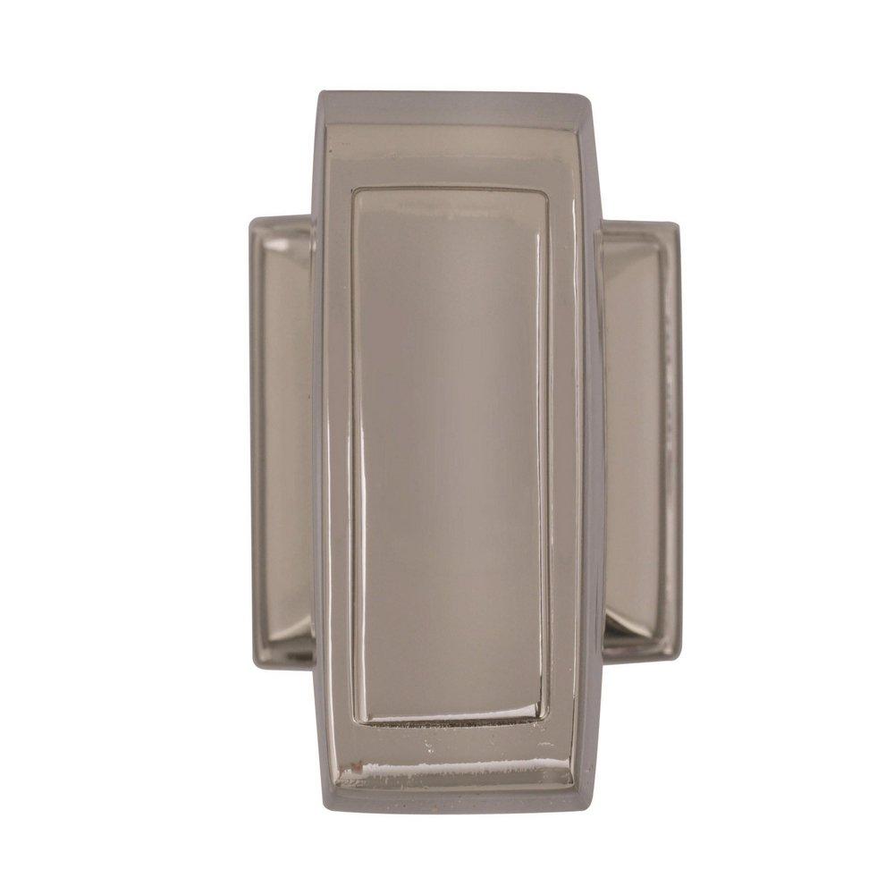 Amerock Polished Nickel Mulholland 1-1/4 in (32 mm) Length Polished Nickel Cabinet Knob 