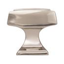 Amerock Polished Nickel Mulholland 1-1/4 in (32 mm) Length Polished Nickel Cabinet Knob 