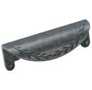 3 in. Center-to-Center Cup Pull in Wrought Iron Dark