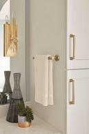 Arrondi 9 in (229 mm) Towel Bar in Brushed Bronze/Golden Champagne 