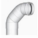 Spigot x Grooved PVC 90 Degree Elbow 