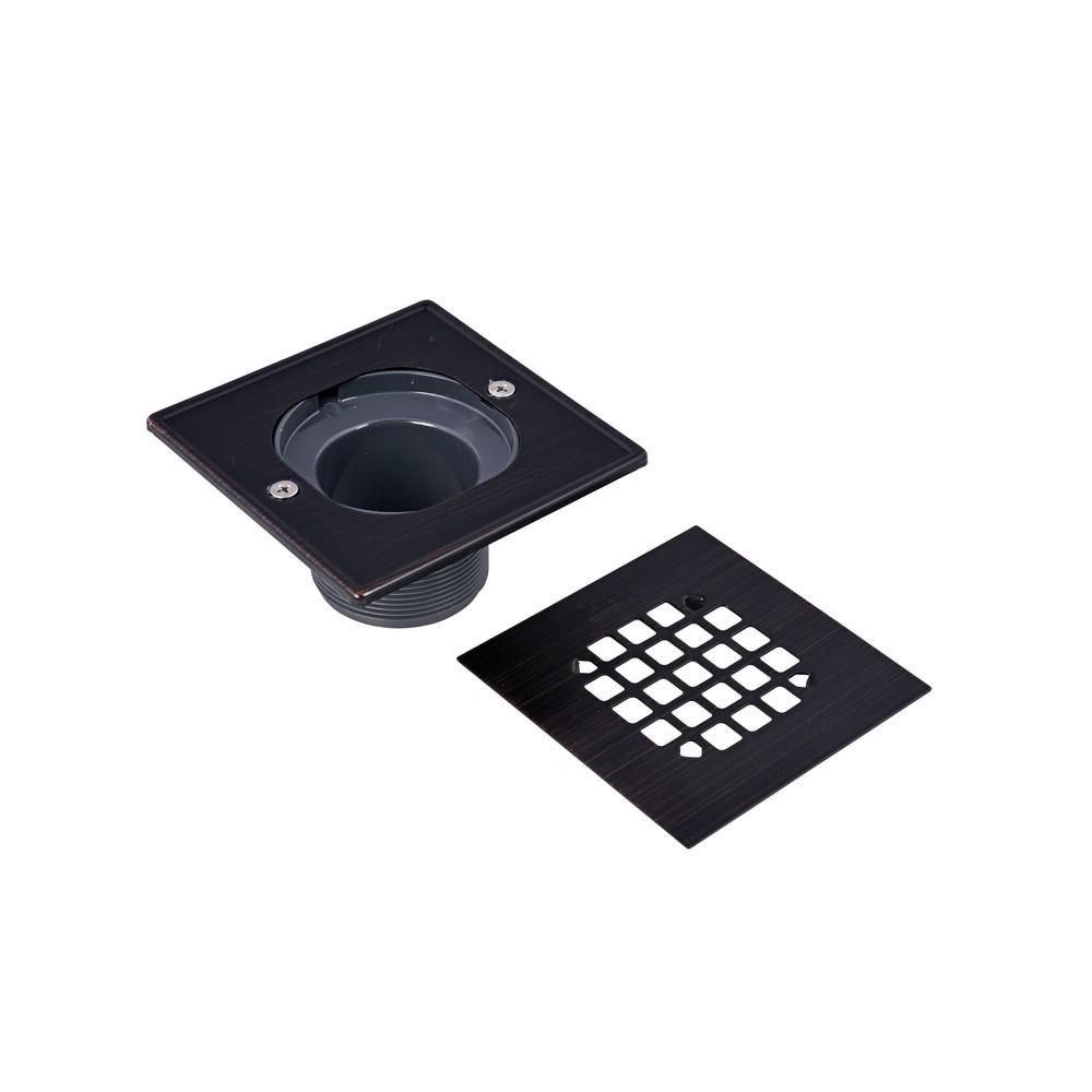 PVC Square Barrel in Oil Rubbed Bronze 