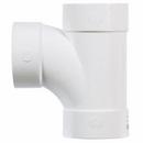 Plastic Trends White Hub SDR 35 Plastic Sanitary Tee 