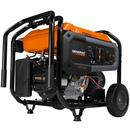 Generac Power Systems Orange/Black Electric Start Portable Generator 