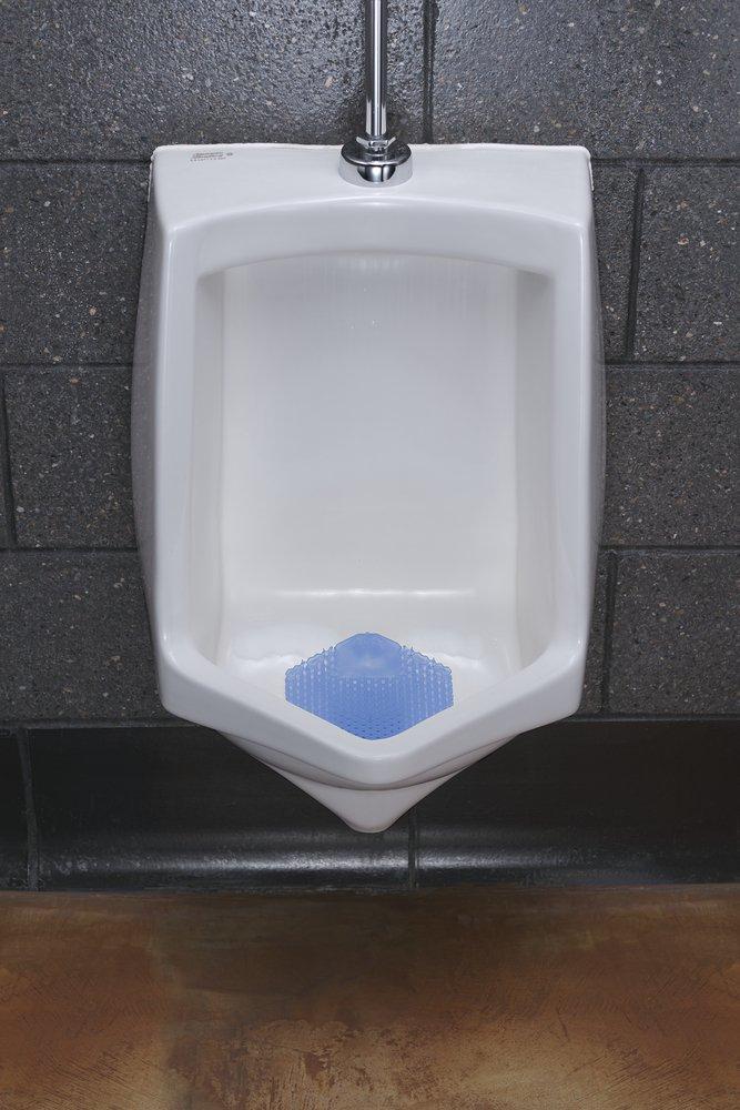 Fresh Products Blue 7 x 6-1/2 x 2/3 in. EVA Cotton Blossom Urinal Screen Deodorizer in Blue 