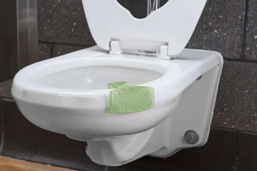 Fresh Products Green 4 x 2 x 2 in. EVA Bowl Clip Herbal Mint Deodorizer in Green 