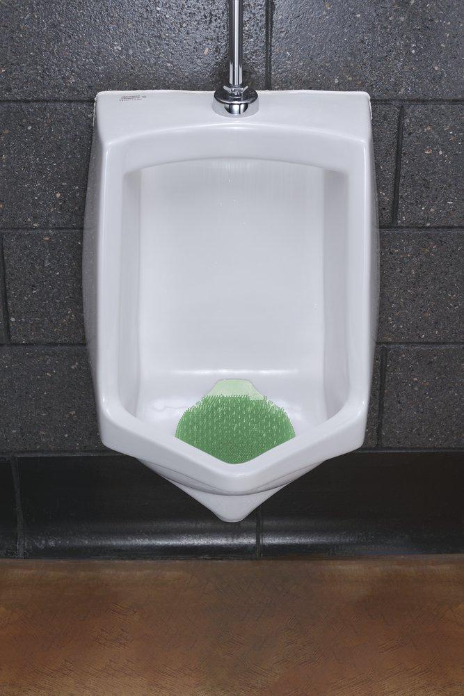 Fresh Products Green 8 x 7-1/4 x 1 in. EVA Cucumber Melon Urinal Screen in Green 
