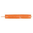 Fresh Products Orange 8 x 7-1/4 x 1 in. EVA Mango Urinal Screen in Orange 