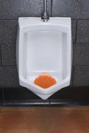 Fresh Products Orange 8 x 7-1/4 x 1 in. EVA Mango Urinal Screen in Orange 