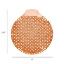 Fresh Products Orange 8 x 7-1/4 x 1 in. EVA Mango Urinal Screen in Orange 