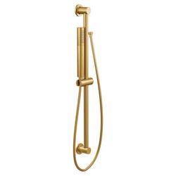Single Function Hand Shower in Brushed Gold