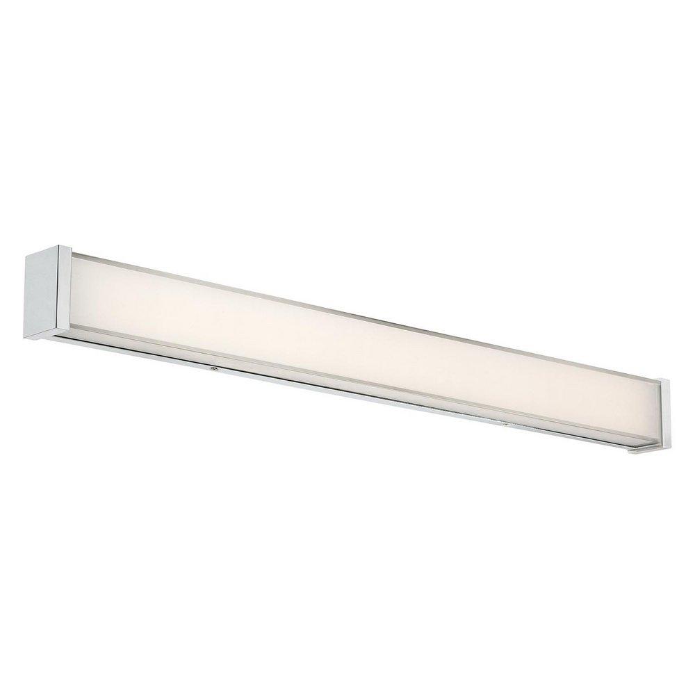 WAC Lighting Polished Chrome 48W 1-Light LED Vanity Fixture 