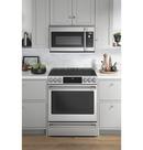 GE Caf&eacute; Stainless Steel 29-7/8 in. Electric 5-Burner Induction Slide-in Range 