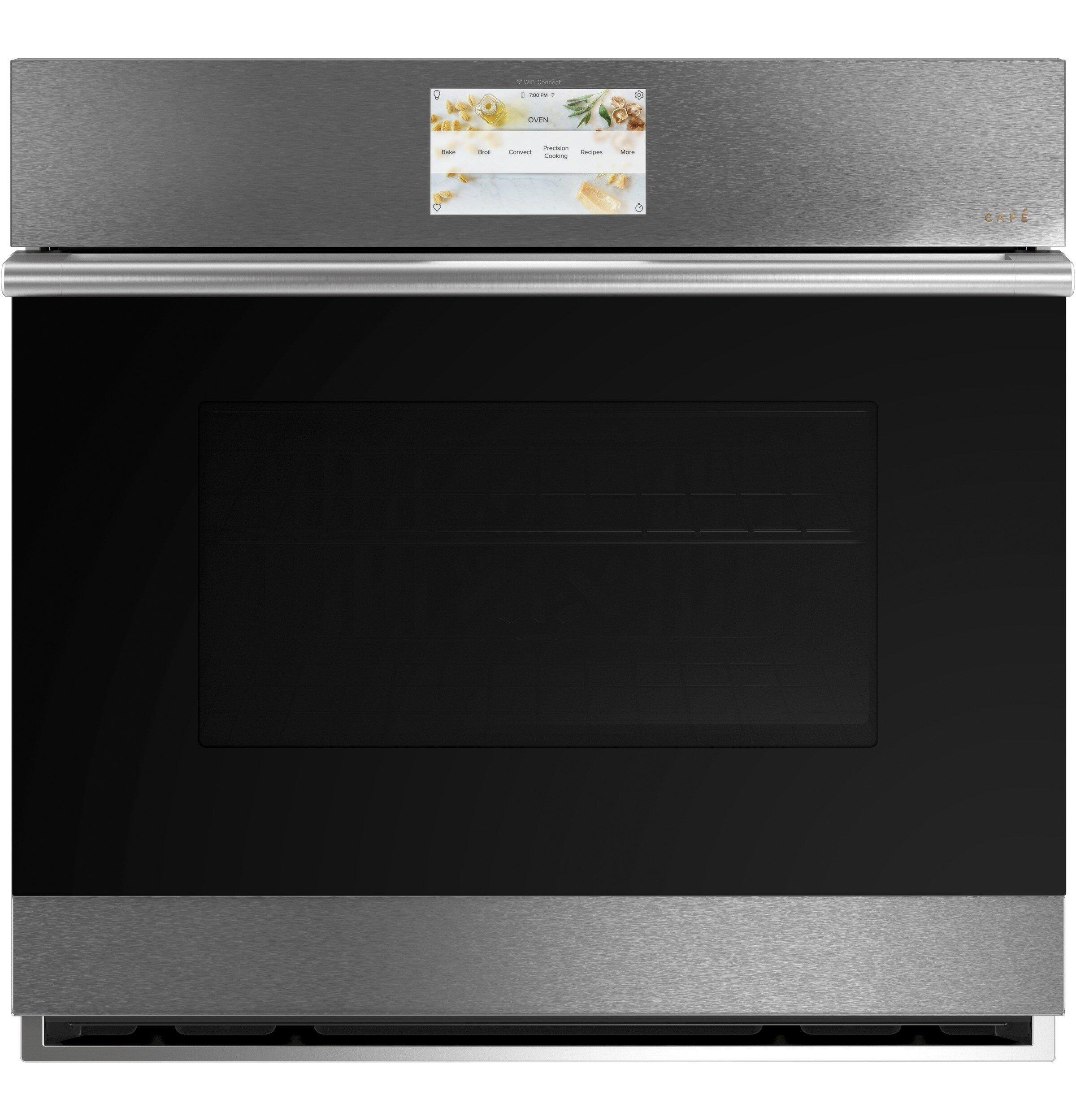 GE Caf&eacute; Platinum 29-3/4 in. 5 cu. ft. Single Oven 