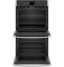 GE&reg; Stainless Steel 29-3/4 in. 10 cu. ft. Double Oven 