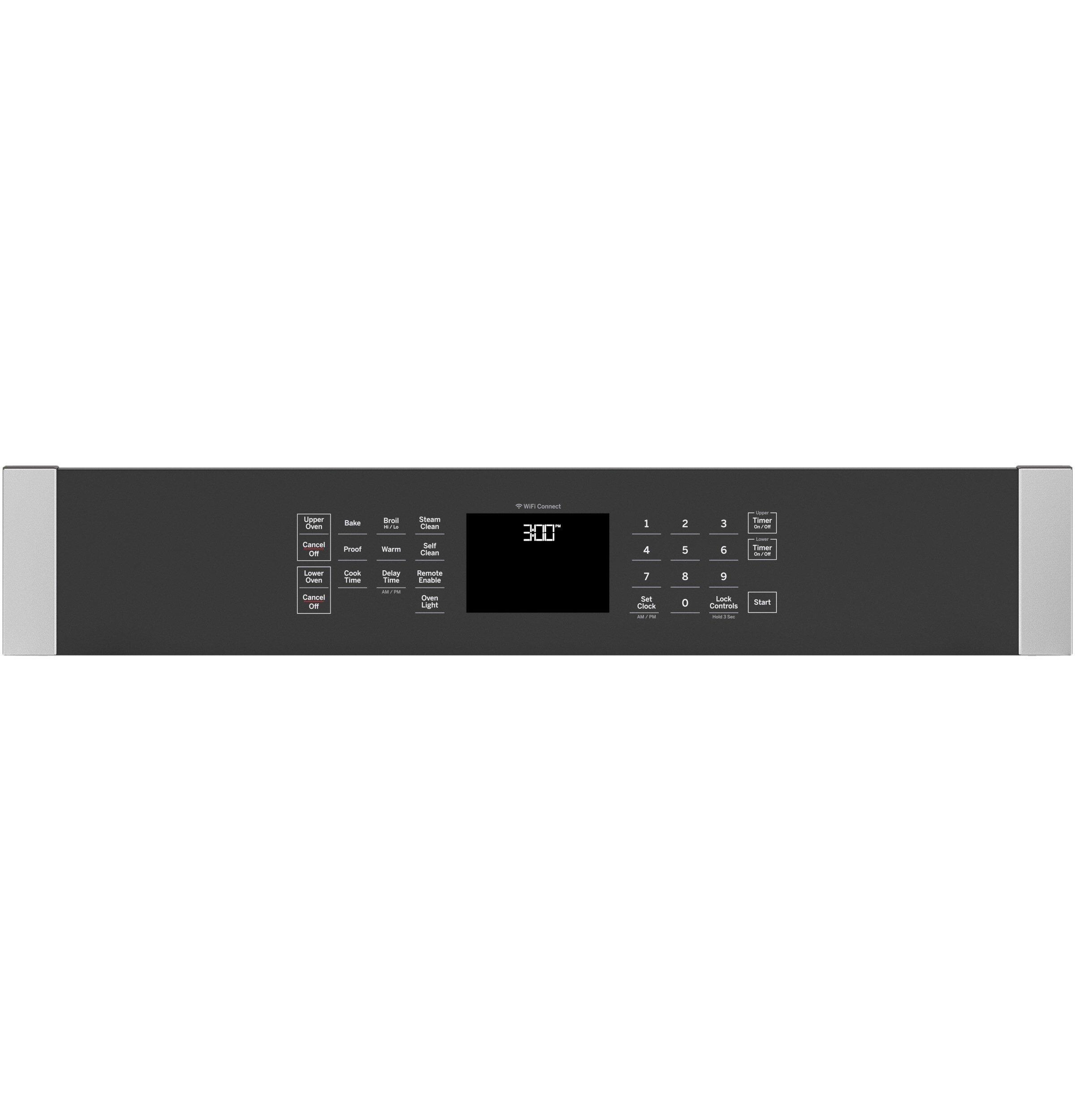 GE&reg; Stainless Steel 29-3/4 in. 10 cu. ft. Double Oven 