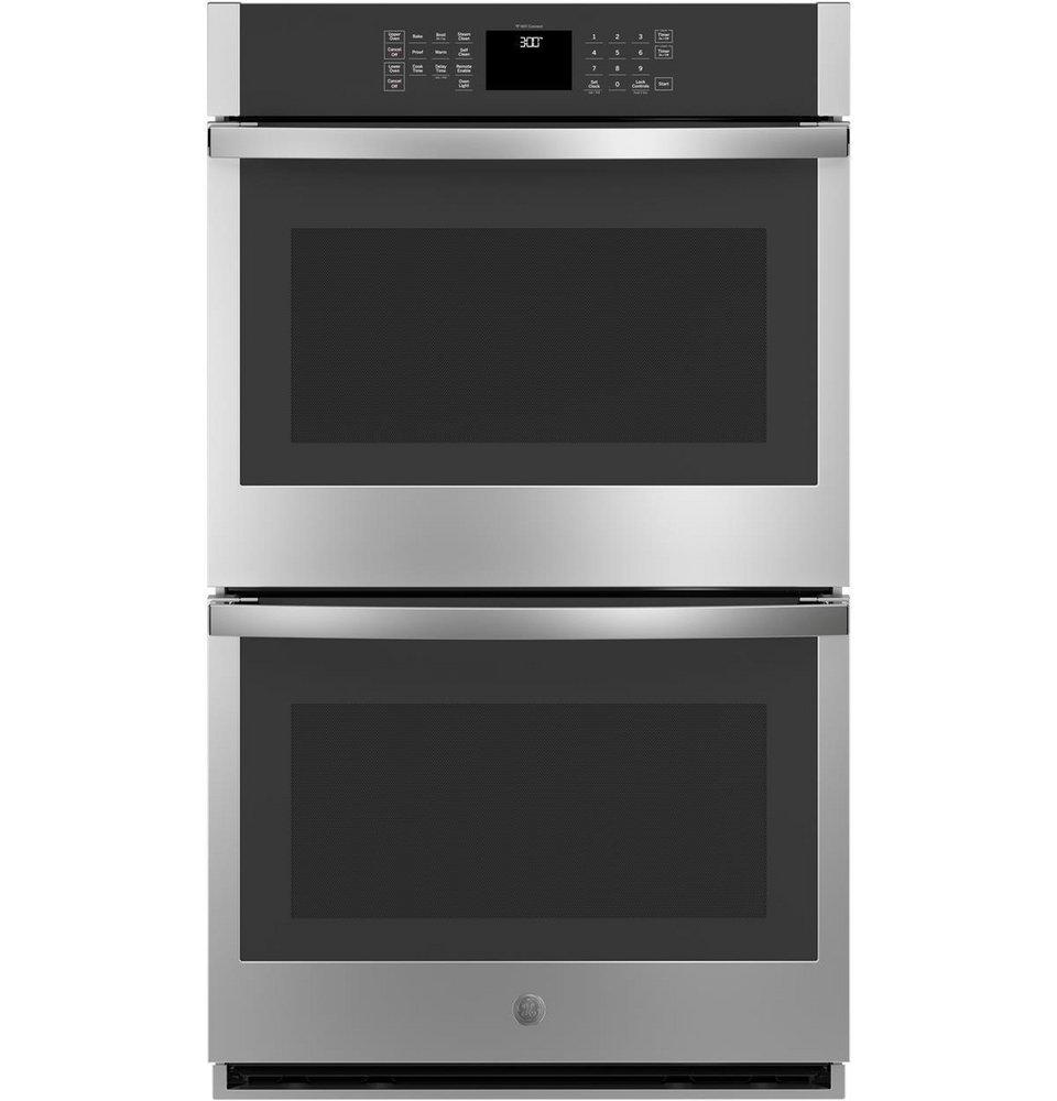 GE® Stainless Steel 29-3/4 in. 10 cu. ft. Double Oven 