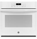GE&reg; White 29-3/4 in. 5 cu. ft. Single Oven 