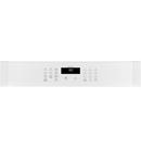 GE&reg; White 29-3/4 in. 5 cu. ft. Single Oven 