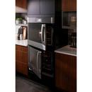 GE Profile&trade; Stainless Steel 29-3/4 in. 10 cu. ft. 40A Swing Door Wall Mount Double Oven 