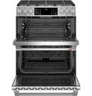 Cafe™ Stainless Steel 29-7/8 in. Dual Fuel 6-Burner Sealed Slide-in Range 