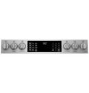 Cafe™ Stainless Steel 29-7/8 in. Dual Fuel 6-Burner Sealed Slide-in Range 