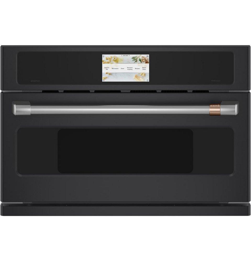 Cafe&trade; Matte Black 29-3/4 in. 1.7 cu. ft. Single Oven 