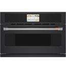 Cafe&trade; Matte Black 29-3/4 in. 1.7 cu. ft. Single Oven 