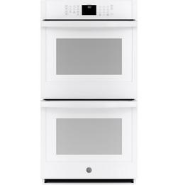 27"W Smart Built In Double Wall Oven in White