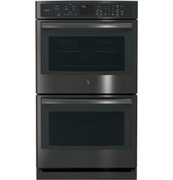 29-3/4 in. 10 cu. ft. Double Oven in Black Stainless Steel