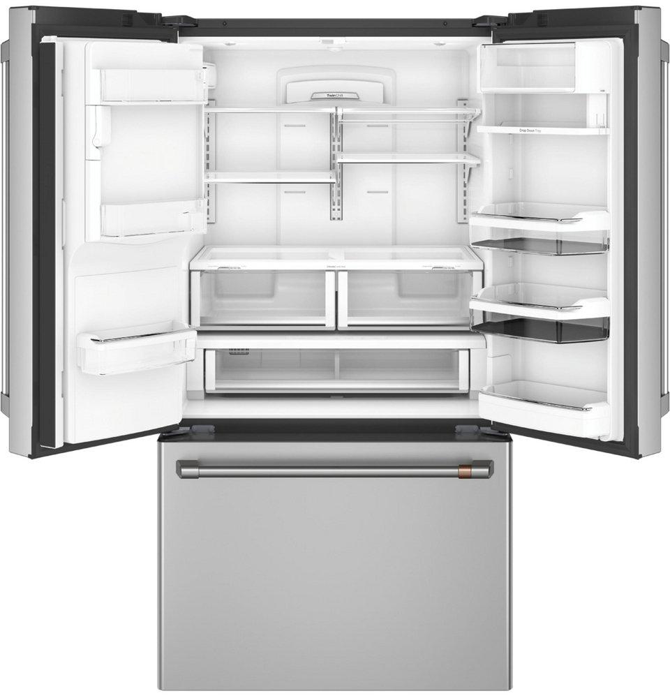 Cafe™ Stainless Steel 35-3/4 in. 18.67 cu. ft. French Door Refrigerator 