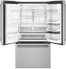 Cafe™ Stainless Steel 35-3/4 in. 18.67 cu. ft. French Door Refrigerator 