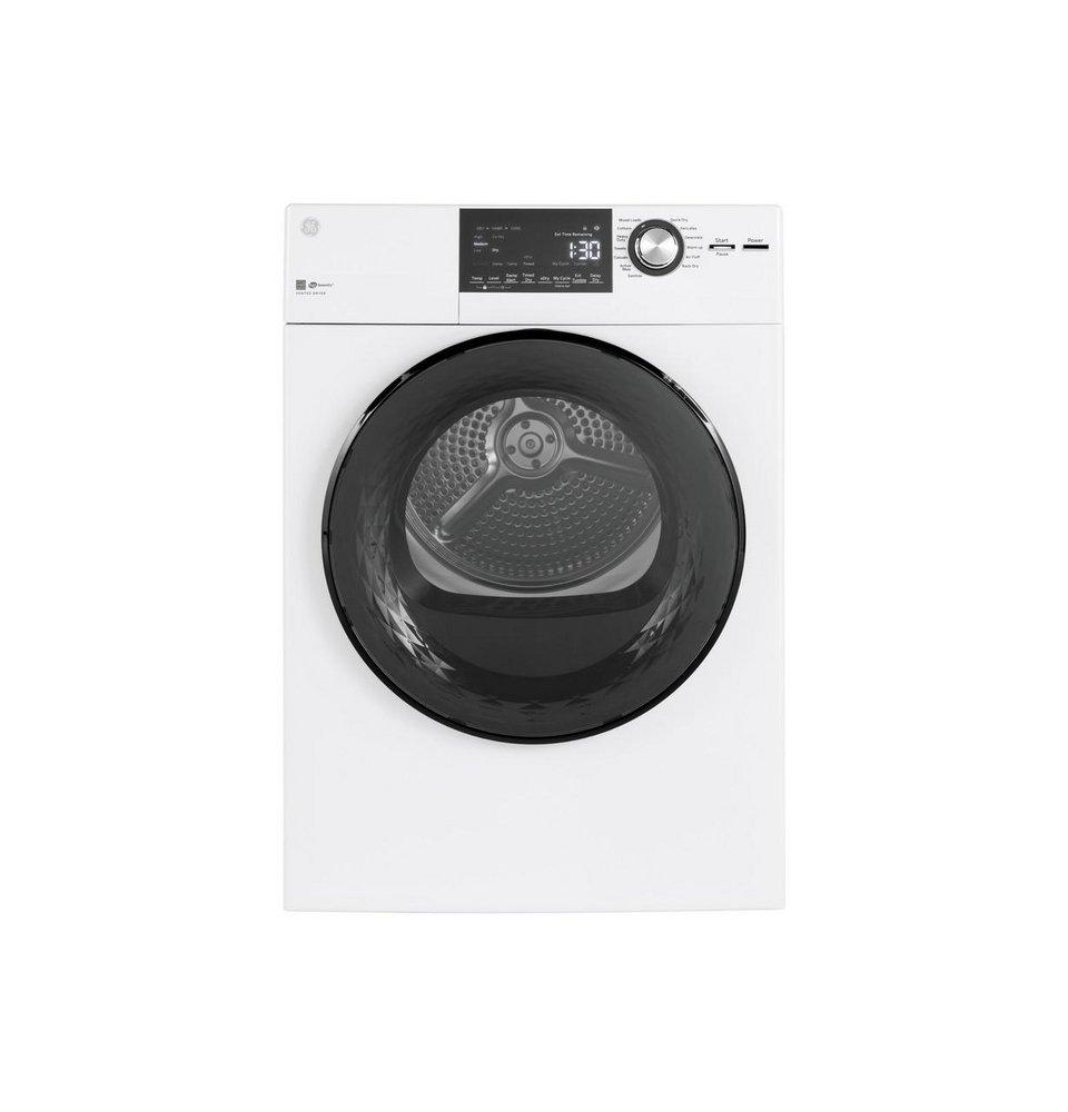 GE® White 23-7/16 in. 4.3 cu. ft. Electric Dryer 