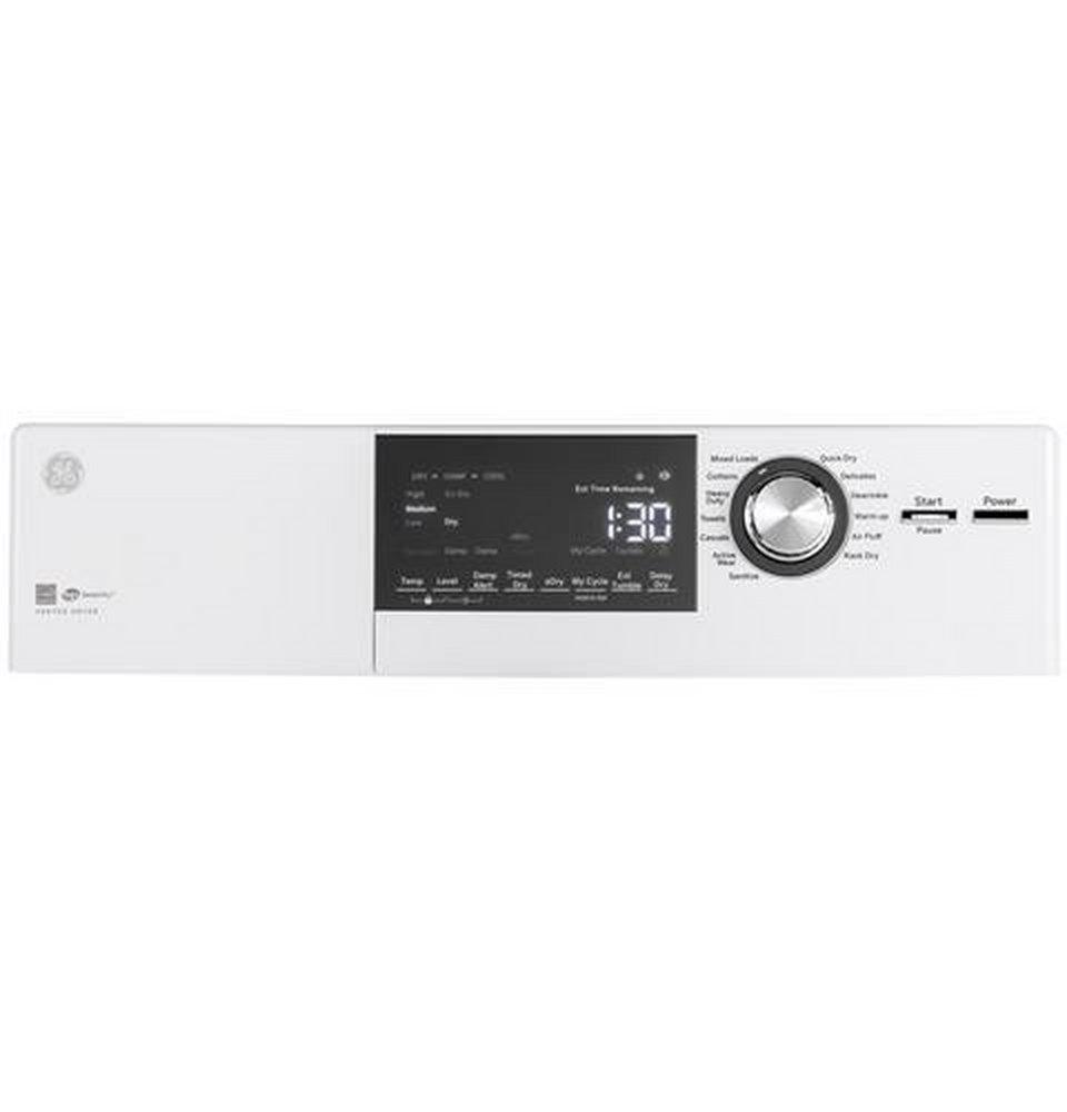 GE® White 23-7/16 in. 4.3 cu. ft. Electric Dryer 