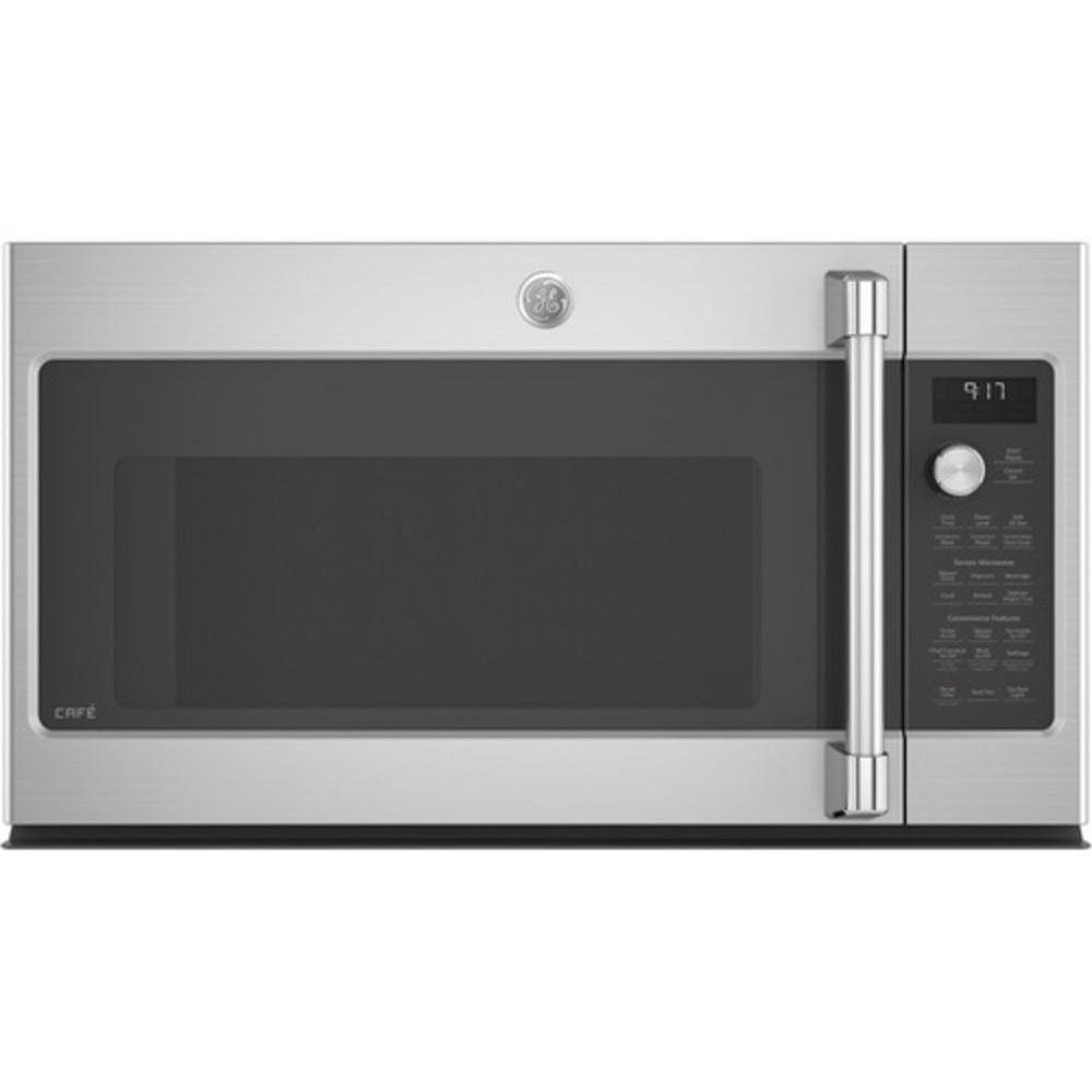 Cafe&trade; Stainless Steel 1.7 cu. ft. 950 W External Over-the-Range Microwave 