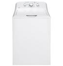 27 in. 4.2 cu. ft. Electric Top Load Washer in White on White