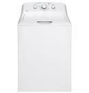 GE&reg; White on White 27 in. 4.2 cu. ft. Electric Top Load Washer 