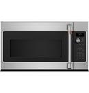 Stainless Steel/Brushed Stainless 2.1 cu. ft. 1000 W External Over-the-Range Microwave 