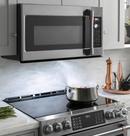 Stainless Steel/Brushed Stainless 2.1 cu. ft. 1000 W External Over-the-Range Microwave 