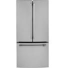 32-3/4 in. 18.6 cu. ft. Counter Depth and French Door Refrigerator in Stainless Steel