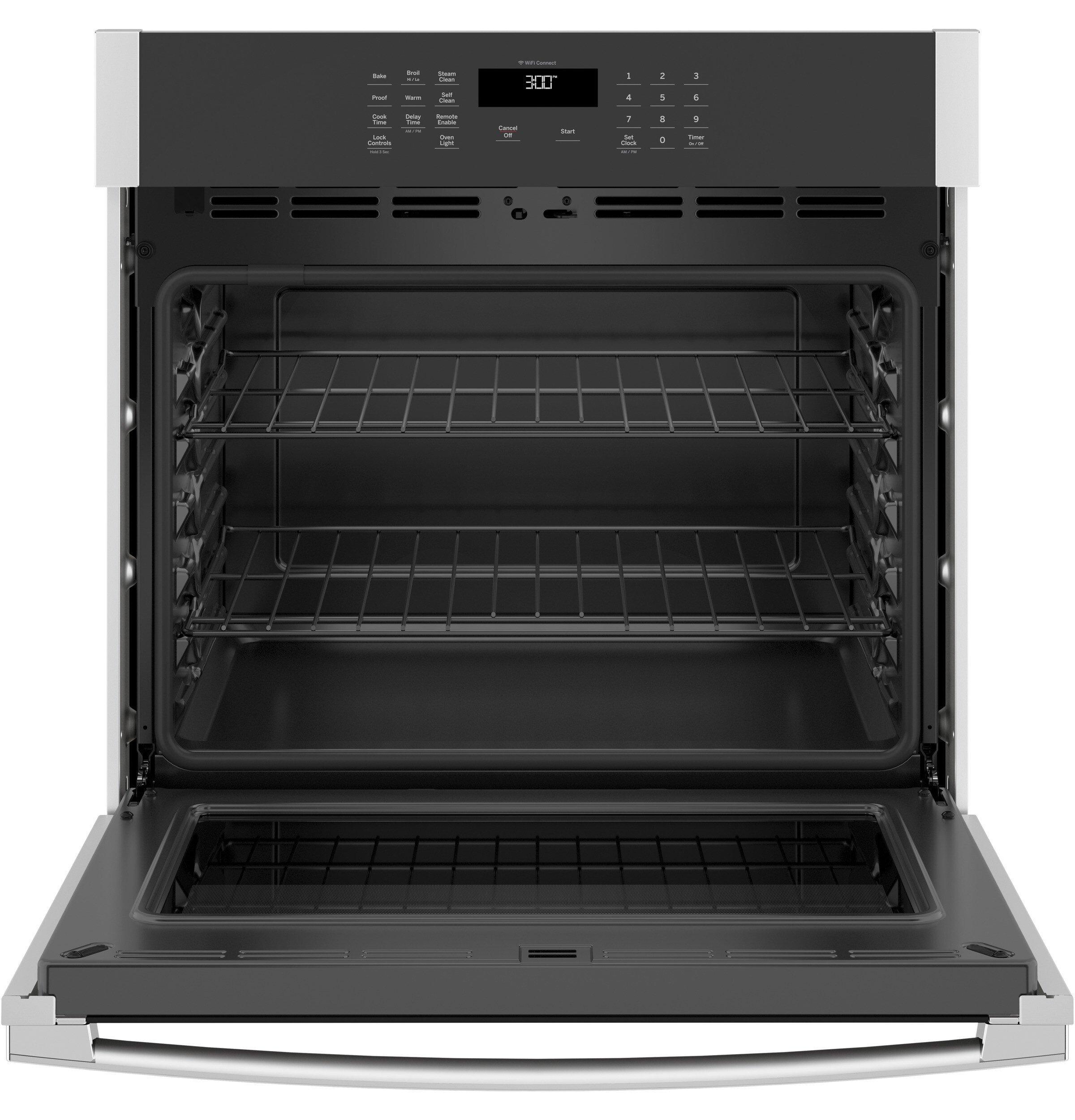 GE&reg; Stainless Steel 29-3/4 in. 5 cu. ft. Single Oven 