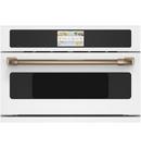Cafe&trade; Matte White 29-3/4 in. 1.7 cu. ft. Single Oven 
