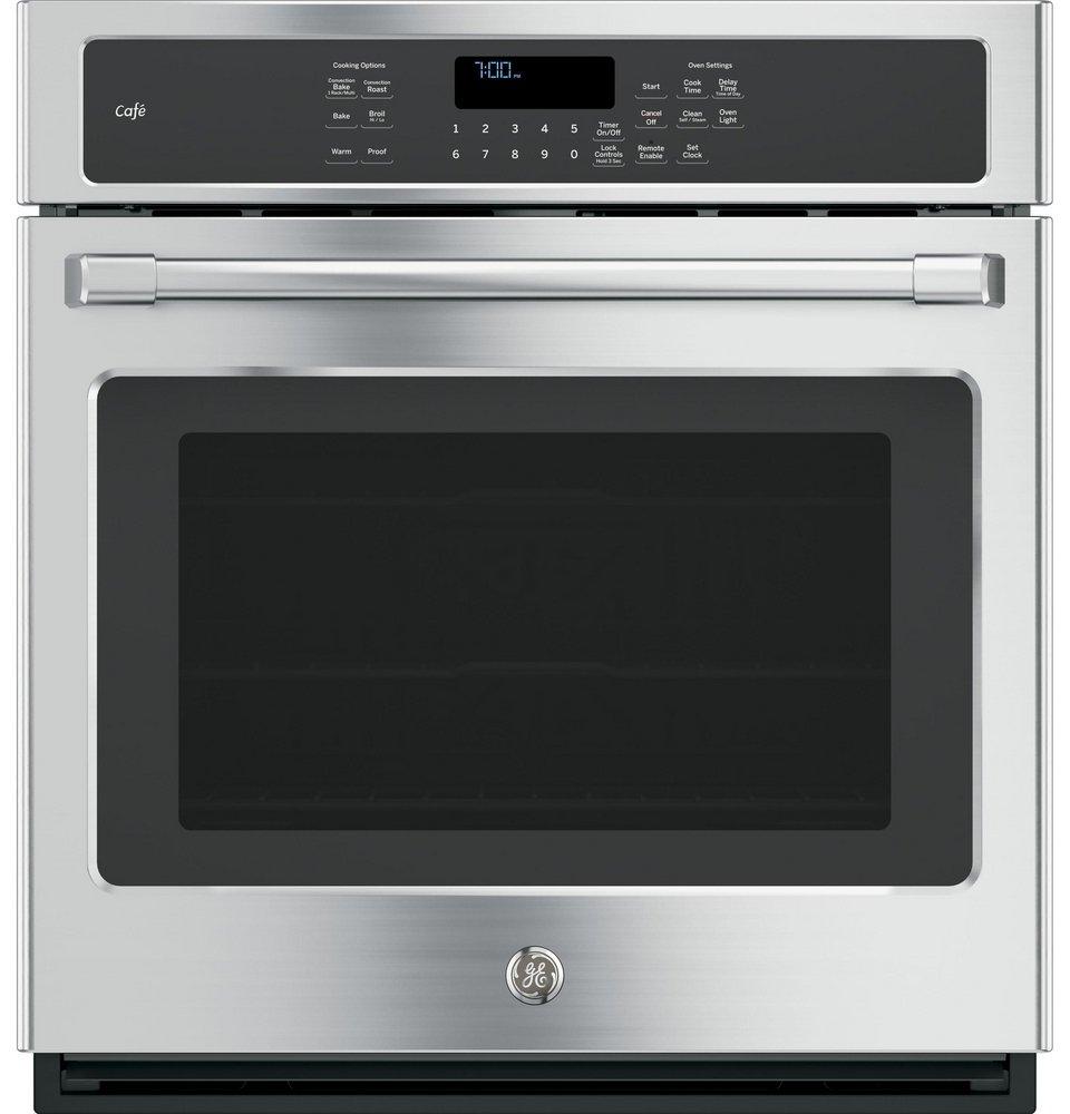 Cafe&trade; Stainless Steel 26-3/4 in. 4.3 cu. ft. Single Oven 
