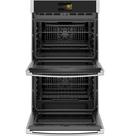 GE Profile&trade; Stainless Steel 29-3/4 in. 10 cu. ft. Double Oven 