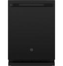 GE&reg; Black 23-3/4 in. 16 Place Settings Dishwasher 