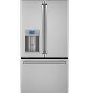22.2 cu. ft. Counter Depth and French Door Refrigerator in Stainless Steel