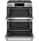 Cafe™ Stainless Steel 29-7/8 in. Electric 5-Burner Induction Slide-in Range 